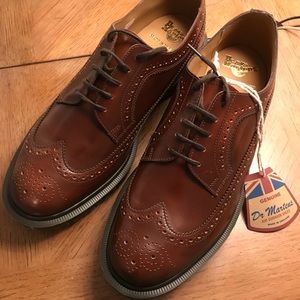 Dr Martens boanil brush wingtips.